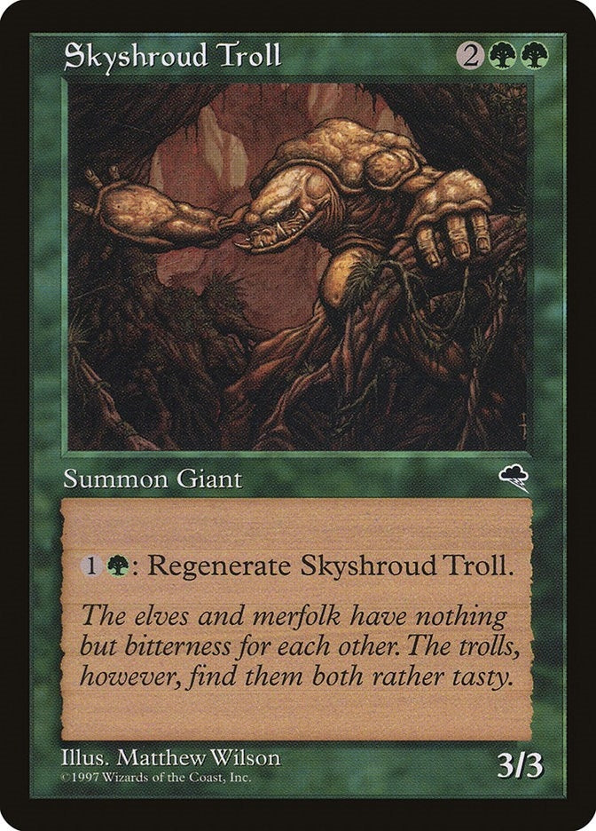 Skyshroud Troll (257) (TMP)