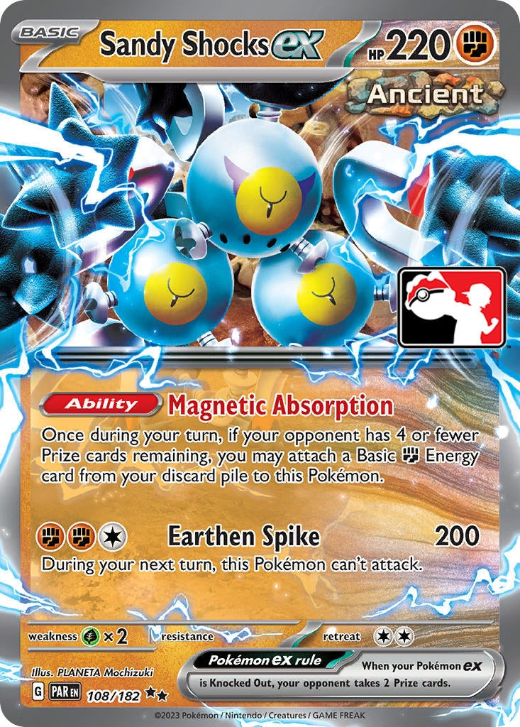 Sandy Shocks ex (108/182) (Prize Pack Series Cards)