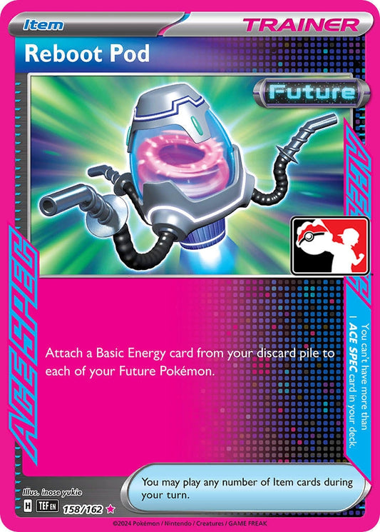 Reboot Pod (158/162) (Prize Pack Series Cards)