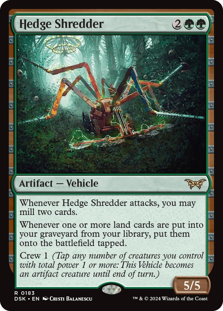 Hedge Shredder (183) (DSK)