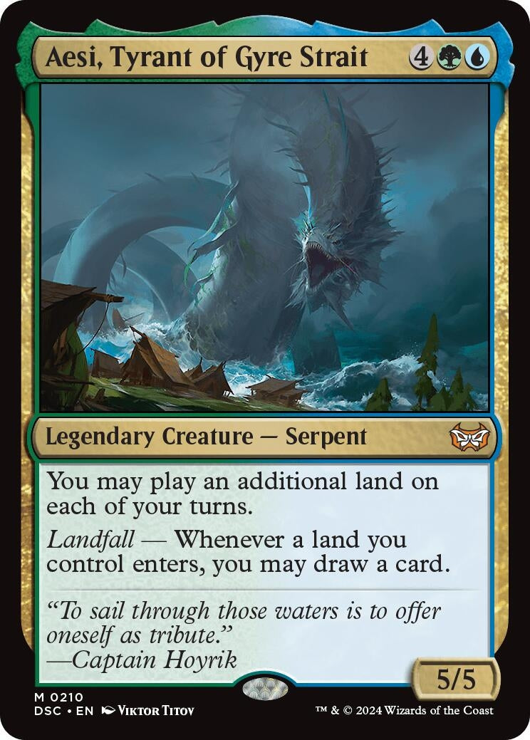 Aesi, Tyrant of Gyre Strait (210) (DSC)