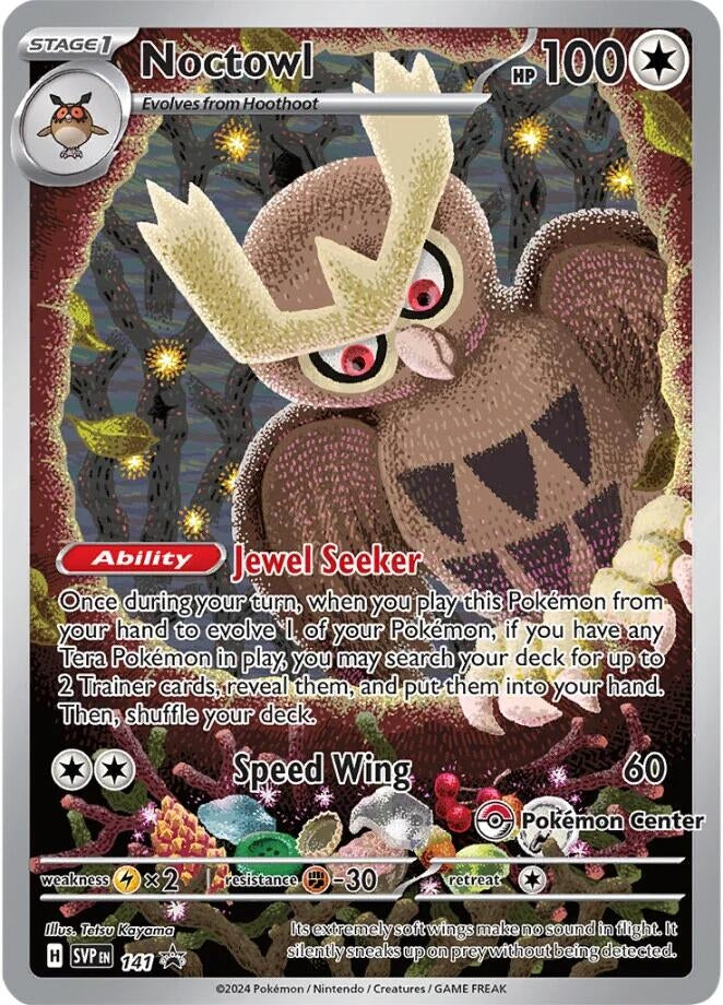 Noctowl - 141 (Pokemon Center Exclusive) (141) (SVP)