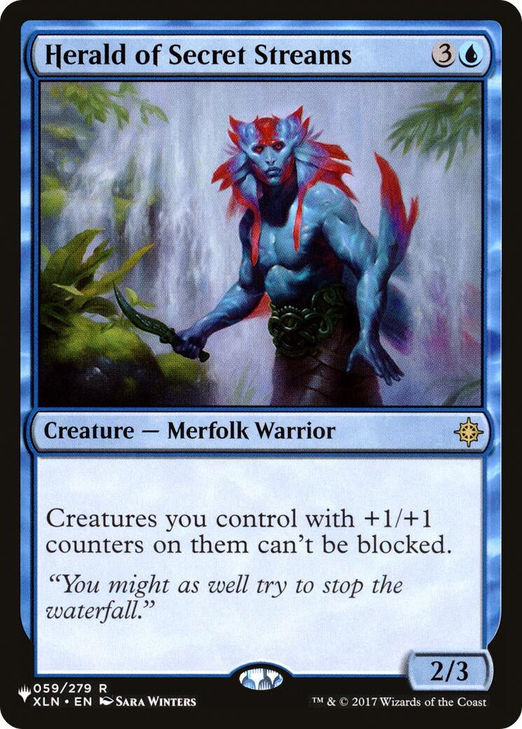 Herald of Secret Streams (059/279) (LIST)