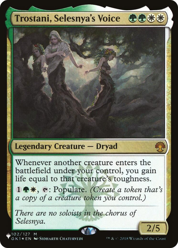 Trostani, Selesnya's Voice (102/127) (LIST)