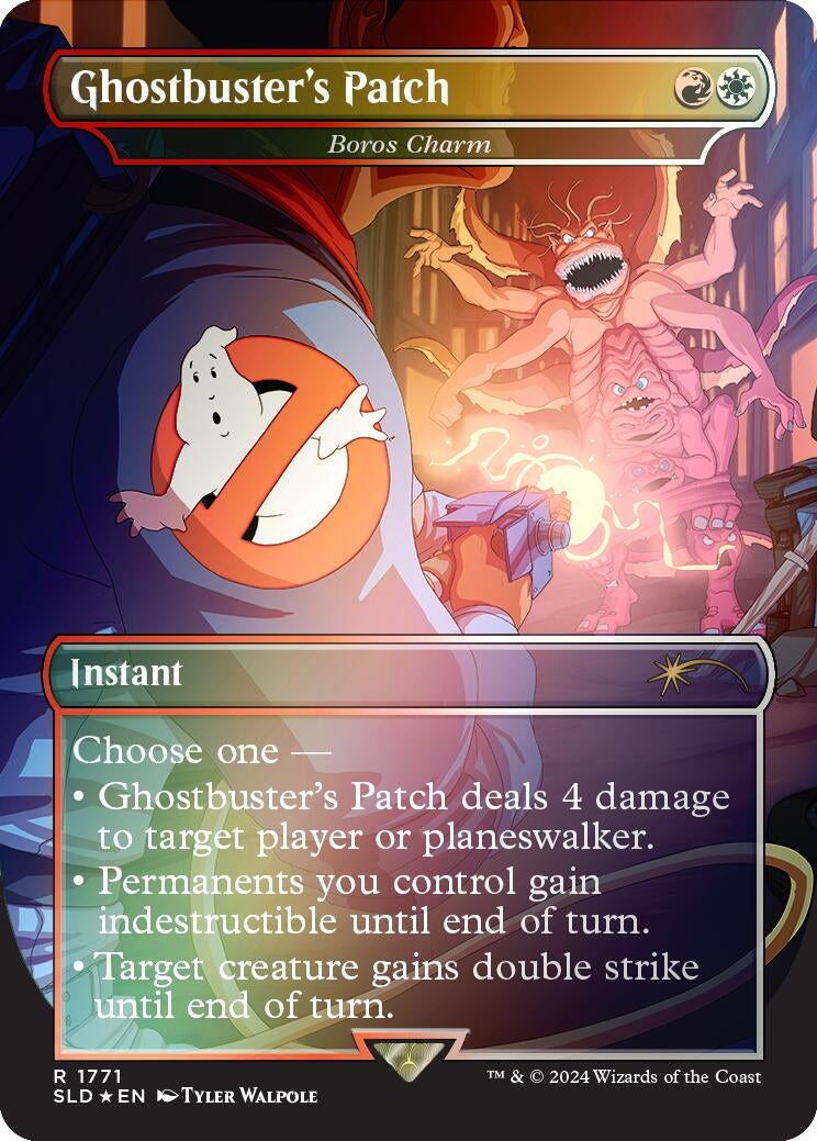 Ghostbuster's Patch - Boros Charm (Rainbow Foil) (1771) (SLD)