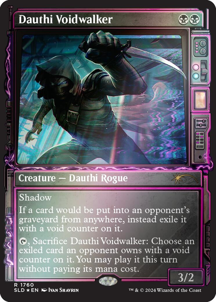 Dauthi Voidwalker (Rainbow Foil) (1760) (SLD)