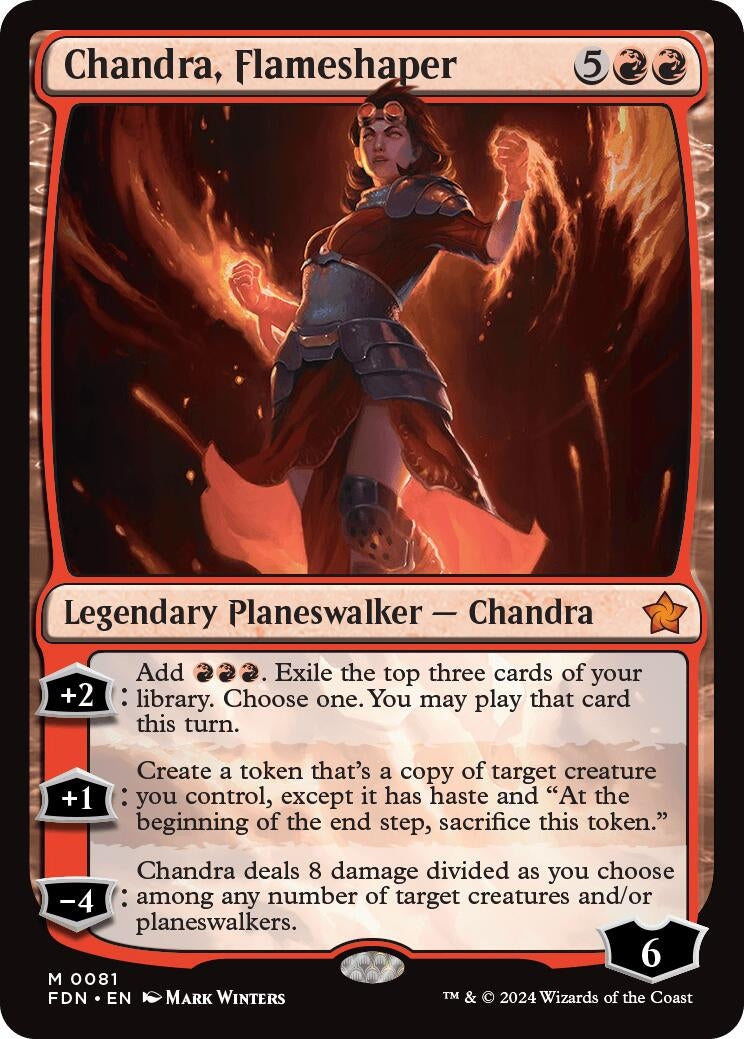 Chandra, Flameshaper (81) (FDN)