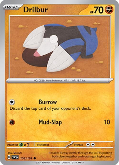 Drilbur (108/191) (SSP)