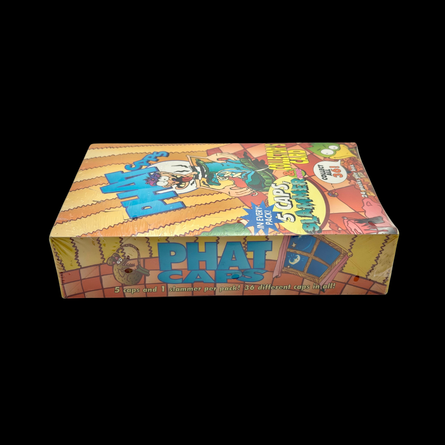 Phat Caps Pogs Booster Box 1995