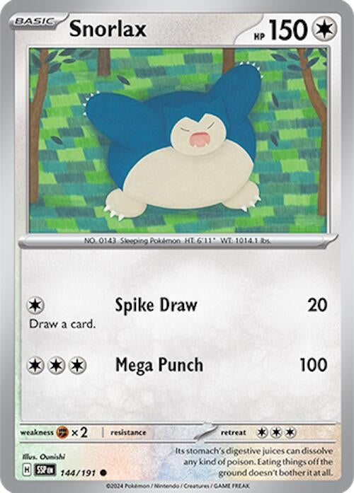 Snorlax (144/191) (SSP)