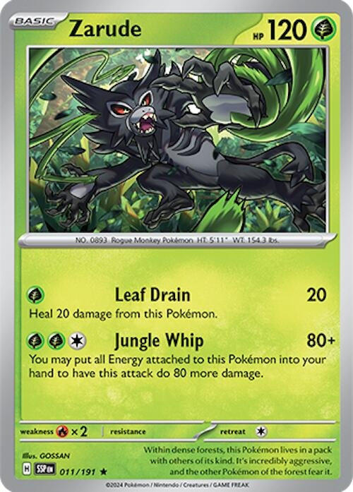 Zarude (011/191) (SSP)