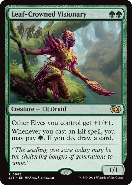 Leaf-Crowned Visionary (683) (J25)