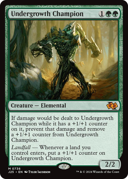 Undergrowth Champion (736) (J25)
