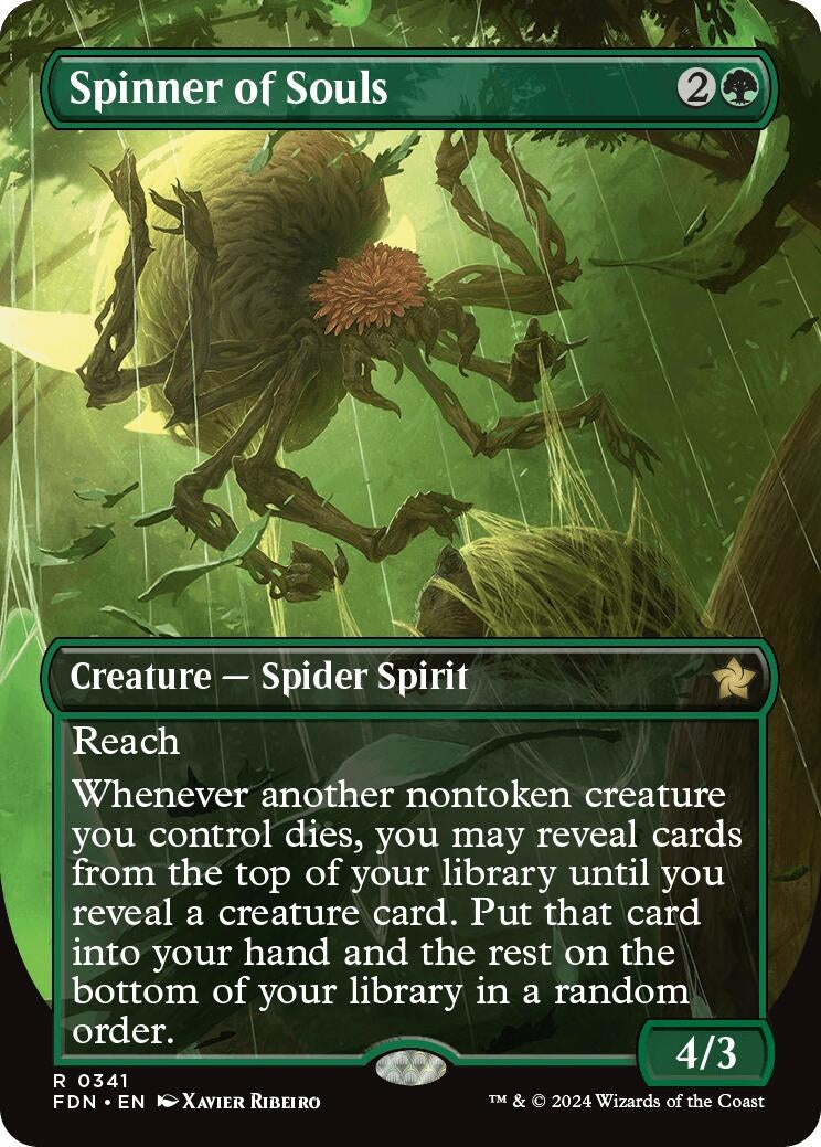 Spinner of Souls (Borderless) (341) (FDN)