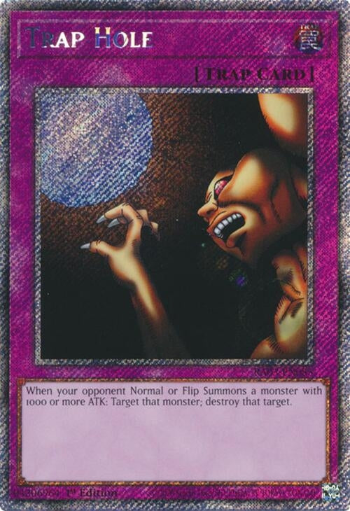 Trap Hole (Platinum Secret Rare) (RA03-EN085)