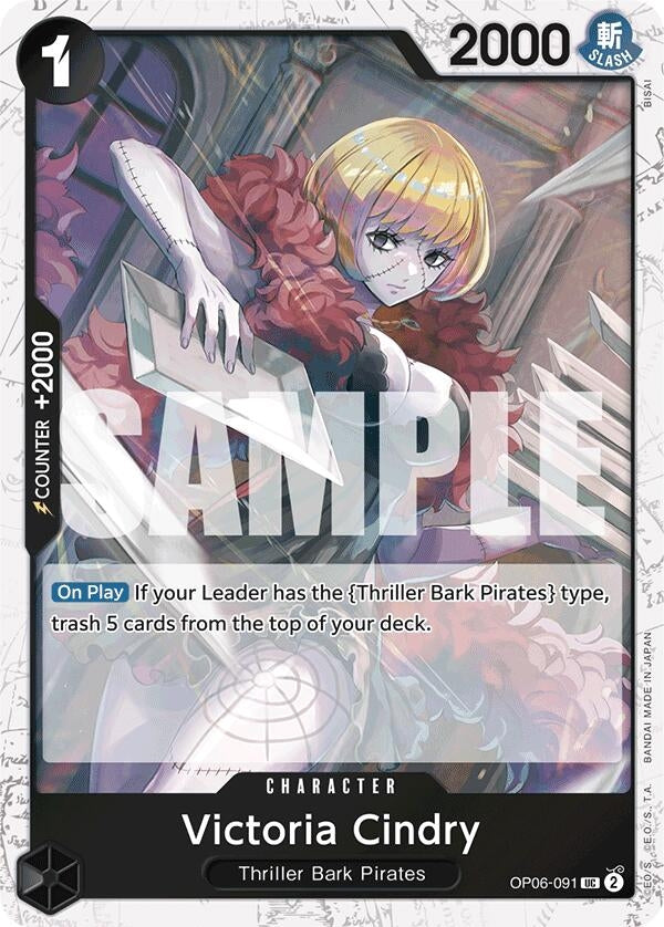Victoria Cindry (Jolly Roger Foil) (OP06-091) (PRB-01)
