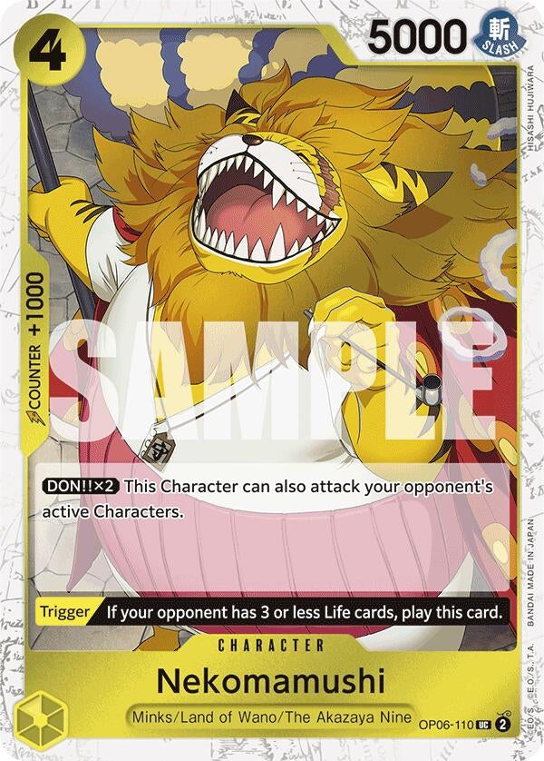 Nekomamushi (Jolly Roger Foil) (OP06-110) (PRB-01)