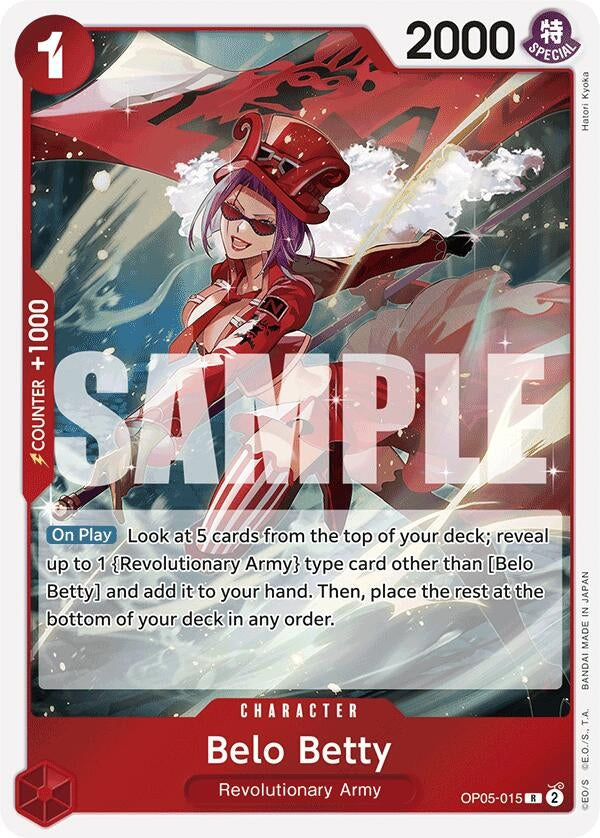 Belo Betty (OP05-015) (Reprint) (OP05-015) (PRB-01)