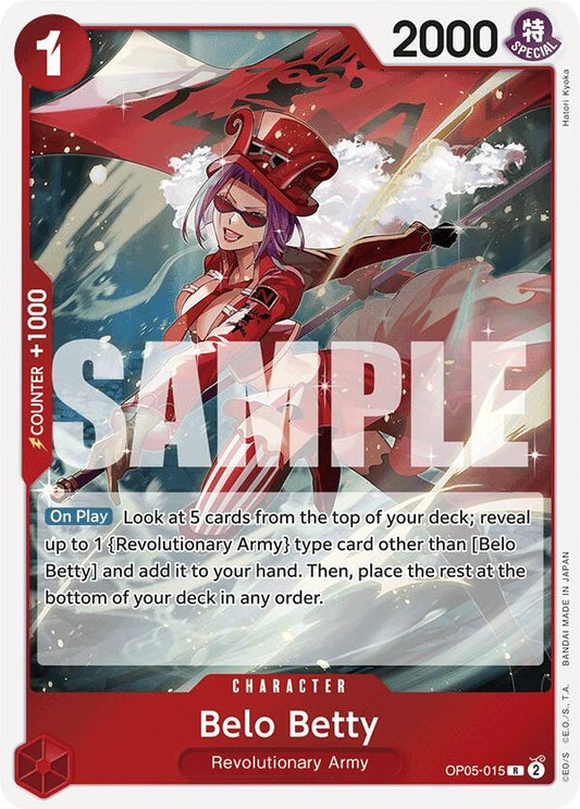 Belo Betty (OP05-015) (Reprint) (OP05-015) (PRB-01)