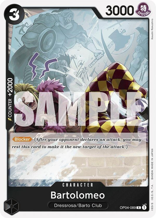 Bartolomeo (OP04-089) (Reprint) (OP04-089) (PRB-01)