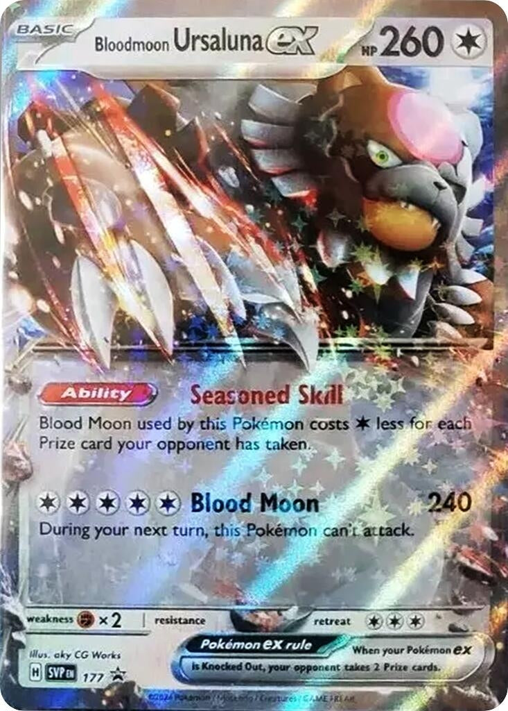 Bloodmoon Ursaluna ex - 177 (177) (SVP)