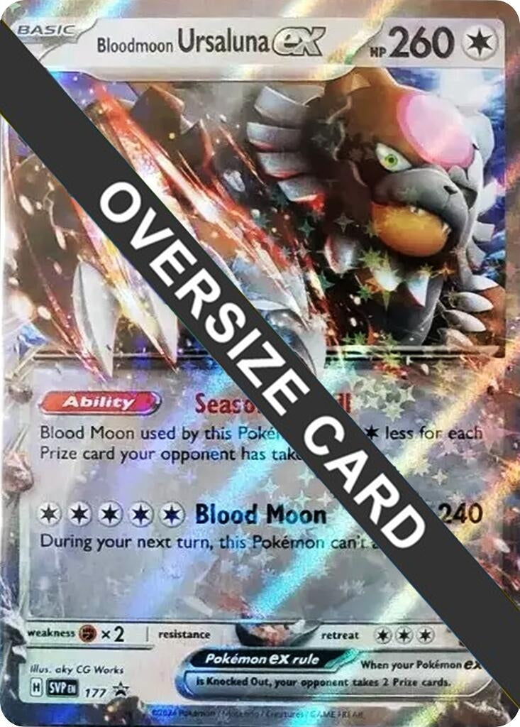 Bloodmoon Ursaluna ex - 177 (141/167) (PR)