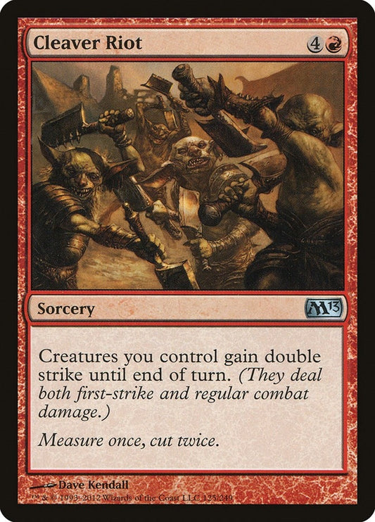 Cleaver Riot (125) (M13)