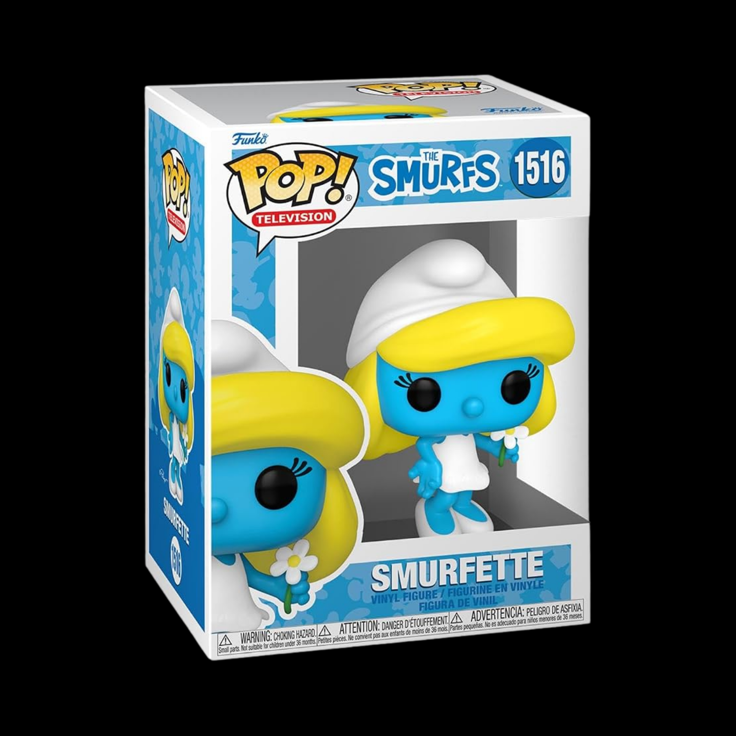 The Smurfs Smurfette Funko Pop! Vinyl Figure #1516 + Protector