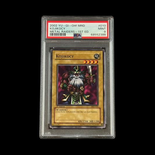 Yu-Gi-Oh! Slab Kojikocy Metal Raiders 1st Edition MRD-010 PSA 9 Mint 2002