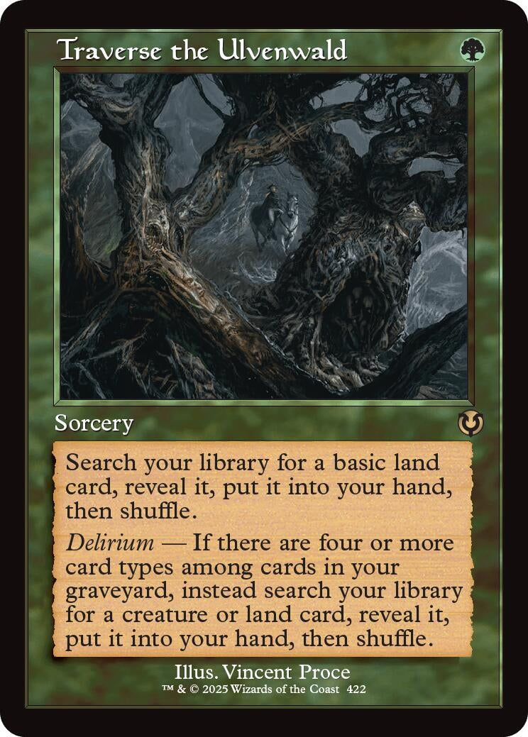 Traverse the Ulvenwald (Retro Frame) (422) (INR)