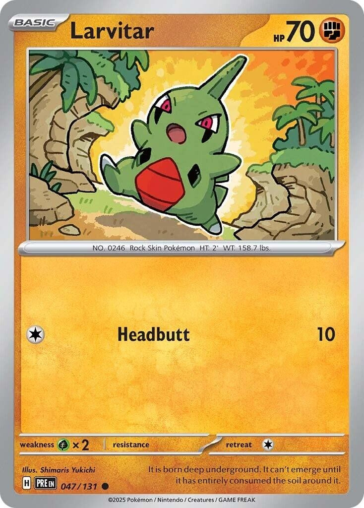 Larvitar (047/131) (PRE)