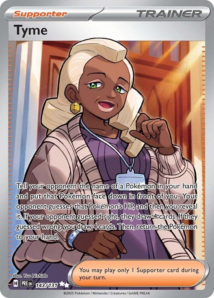 Tyme (143/131) (PRE)