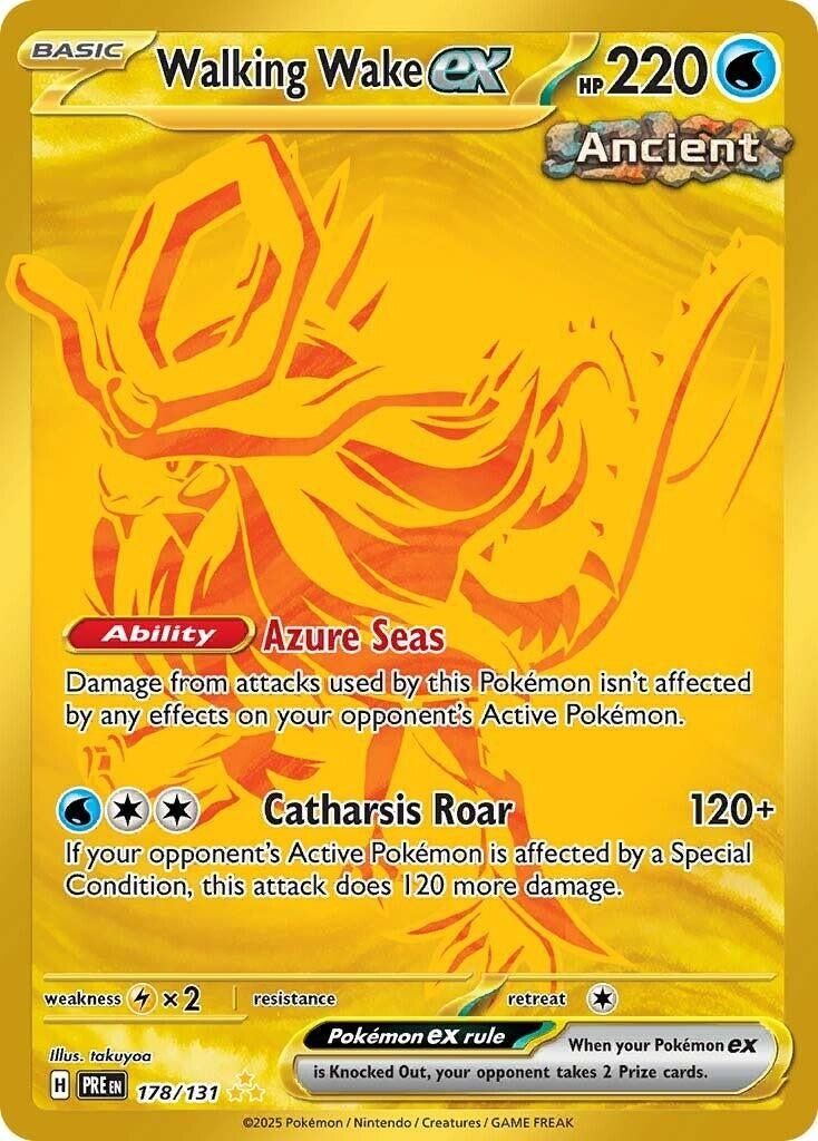Walking Wake ex (178/131) (PRE)