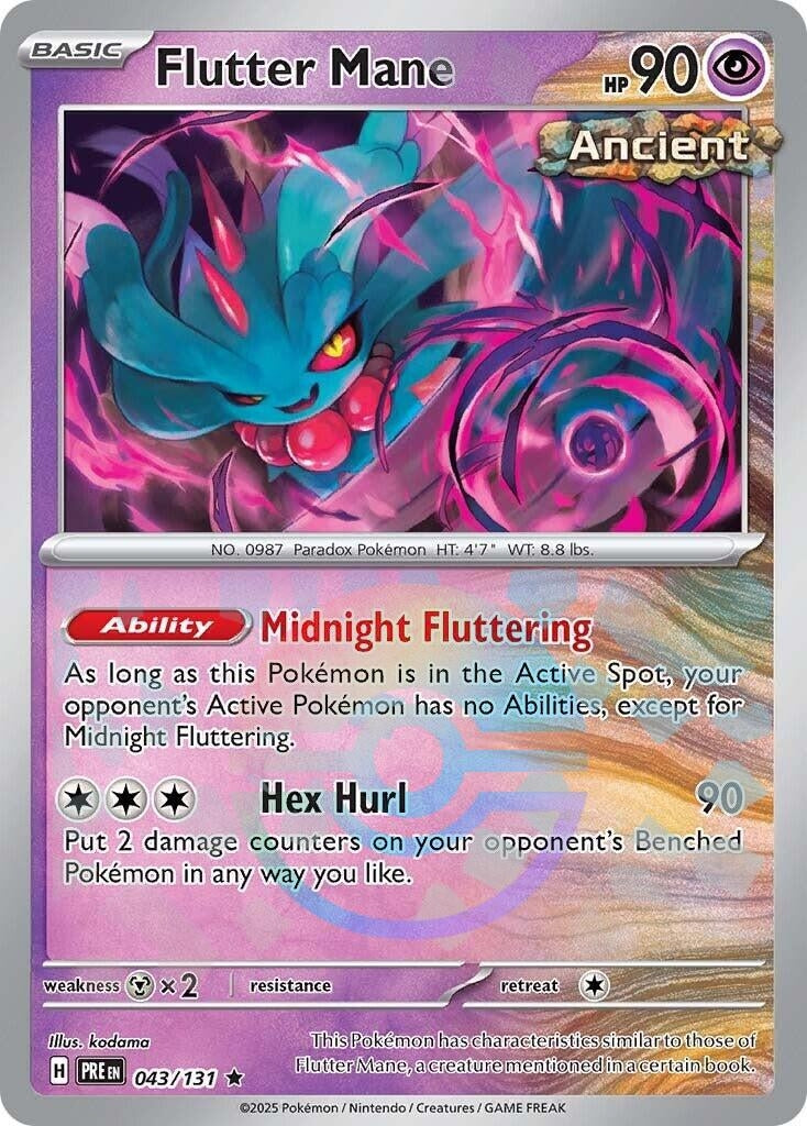Flutter Mane (Poke Ball Pattern) (043/131) (PRE)
