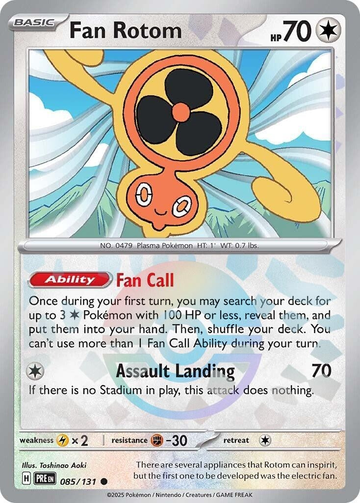 Fan Rotom (Poke Ball Pattern) (085/131) (PRE)