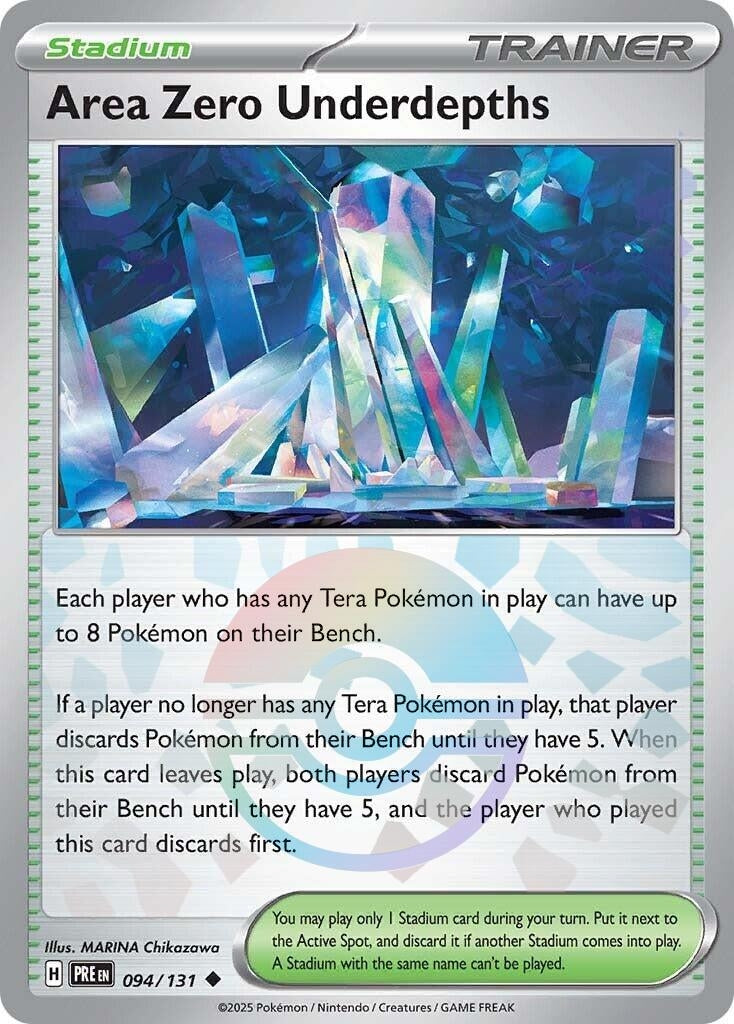 Area Zero Underdepths (Poke Ball Pattern) (094/131) (PRE)