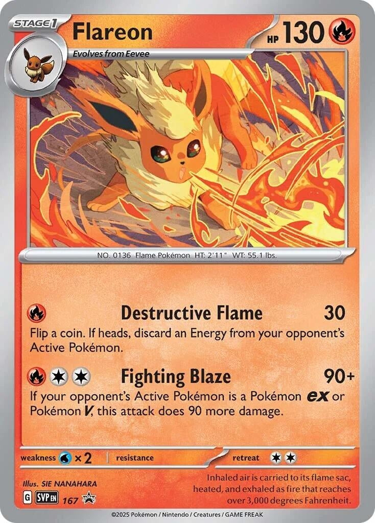 Flareon - 167 (167) (SVP)