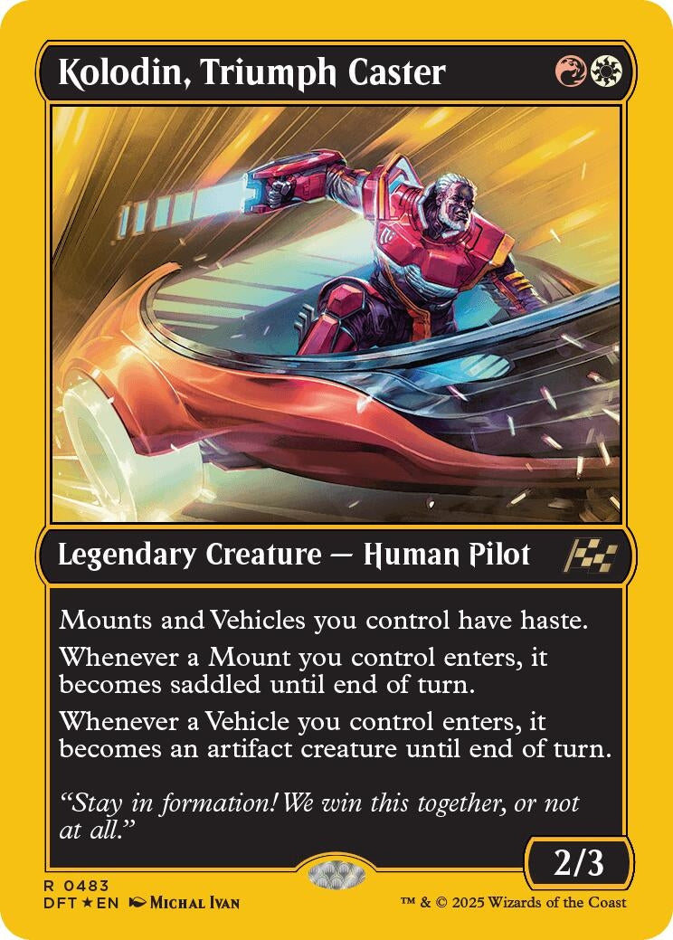 Kolodin, Triumph Caster (First-Place Foil) (483) (DFT)