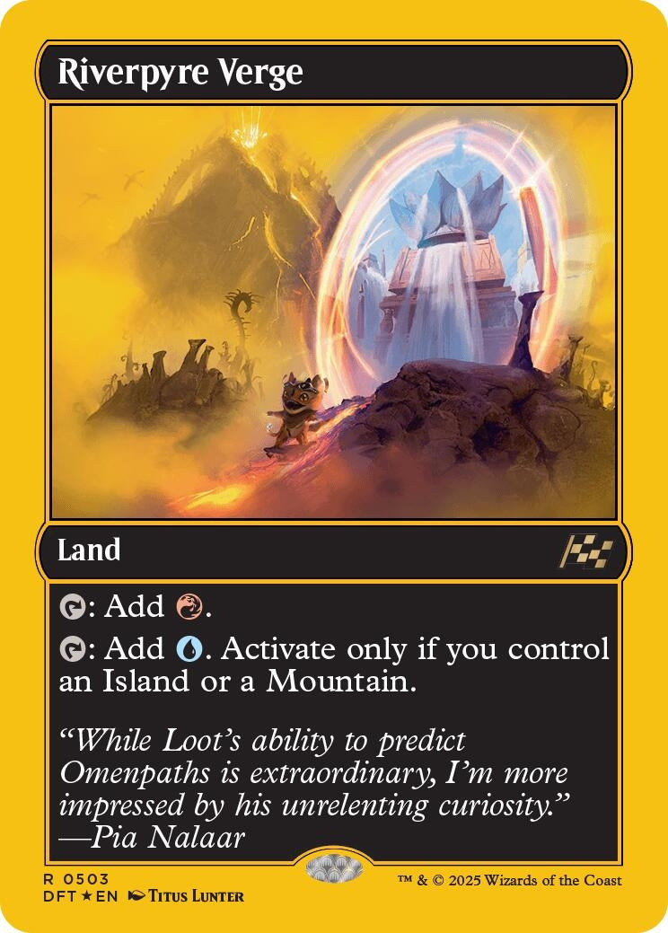 Riverpyre Verge (First-Place Foil) (503) (DFT)