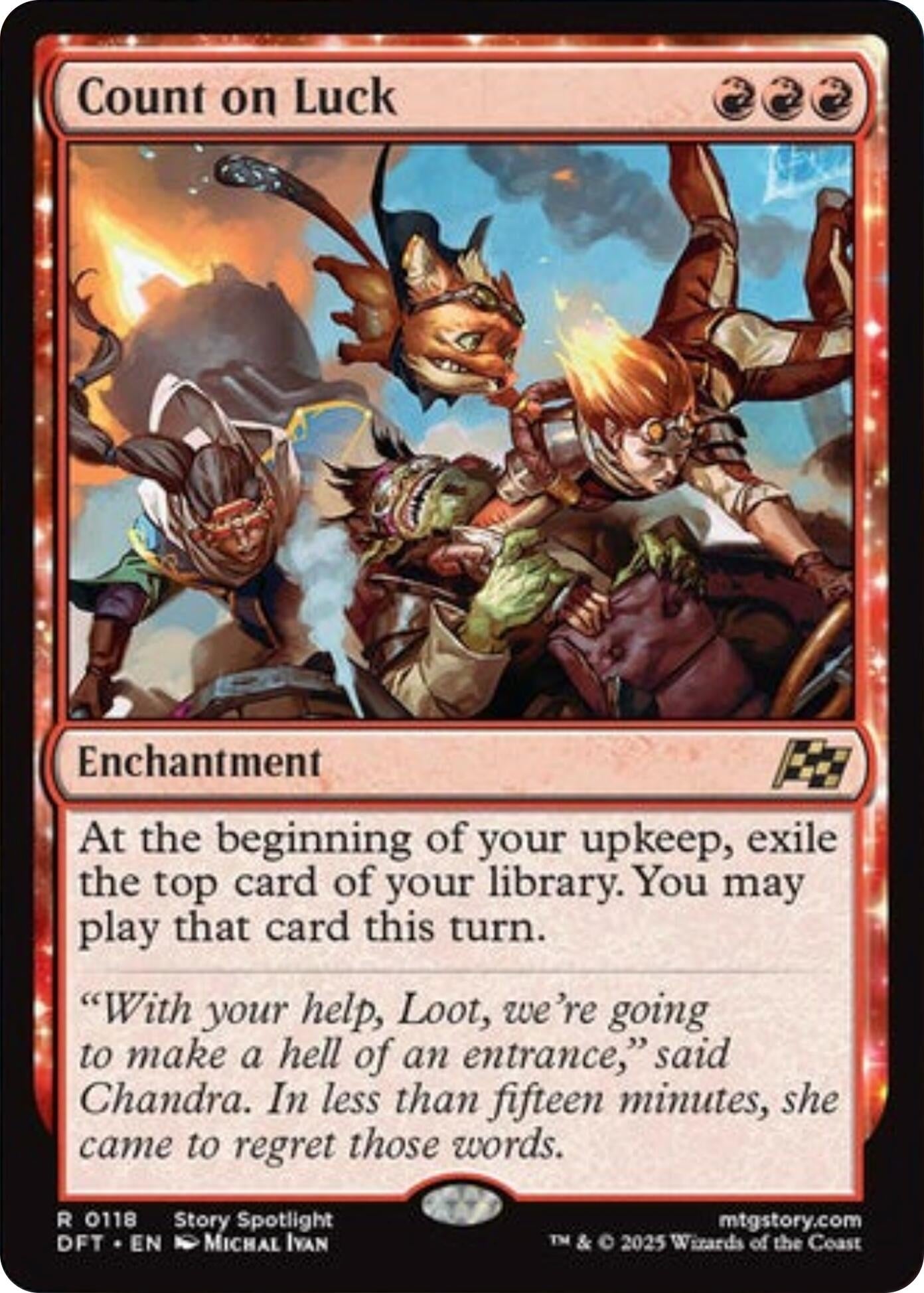 Count on Luck (118) (DFT)