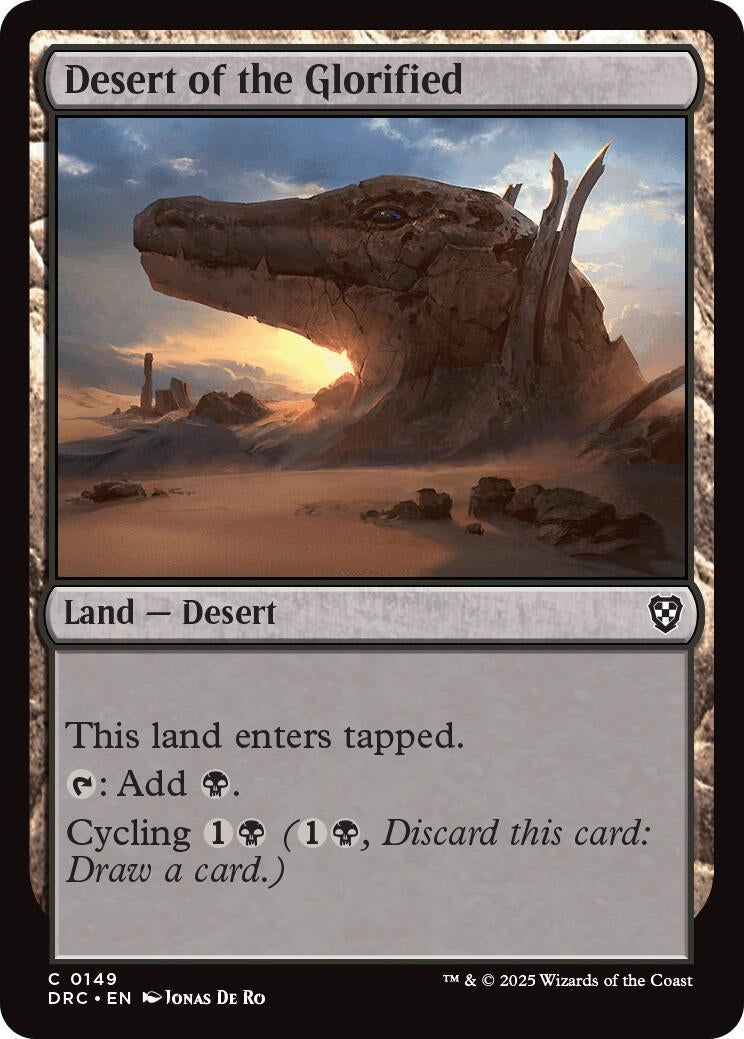 Desert of the Glorified (149) (DRC)