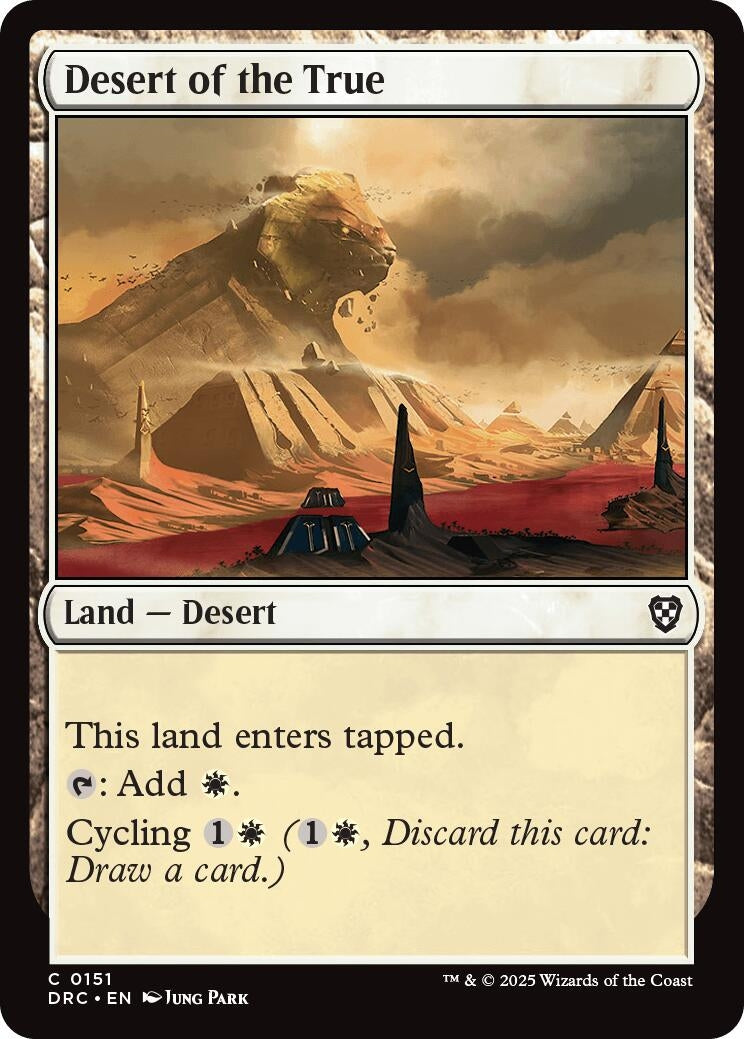 Desert of the True (151) (DRC)