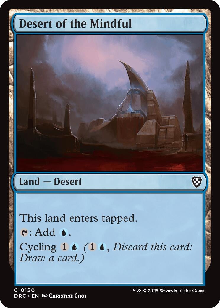 Desert of the Mindful (150) (DRC)