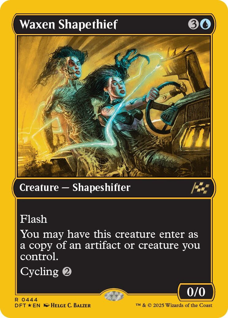 Waxen Shapethief (First-Place Foil) (444) (DFT)