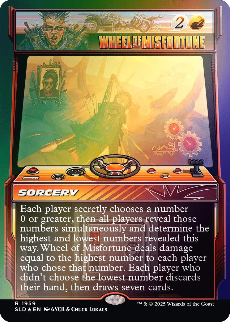 Wheel of Misfortune (1959) (Rainbow Foil) (1959) (SLD)