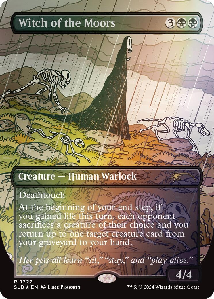 Witch of the Moors (Rainbow Foil) (1722) (SLD)