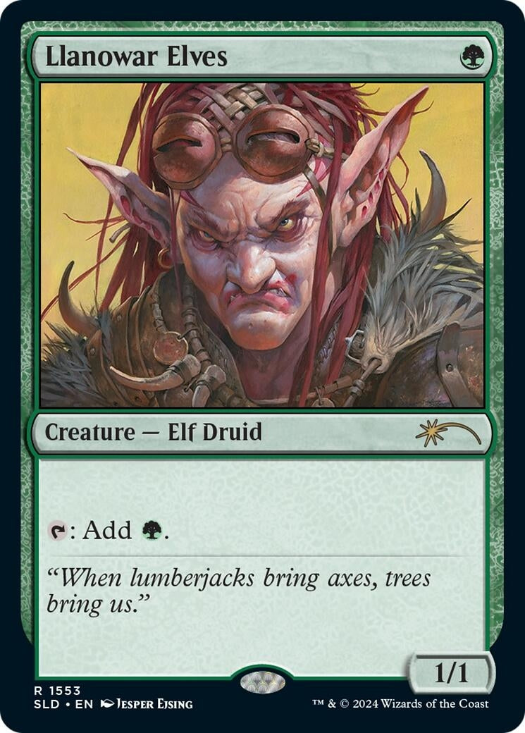 Llanowar Elves (1553) (1553) (SLD)