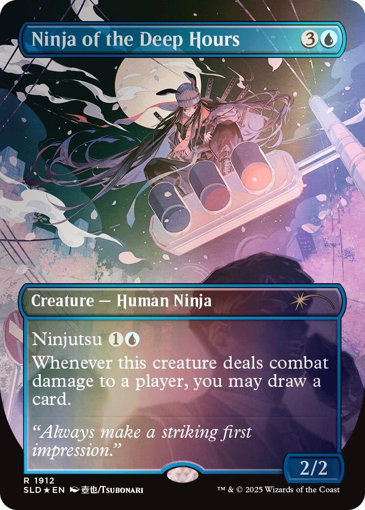 Ninja of the Deep Hours (Rainbow Foil) (1912) (SLD)