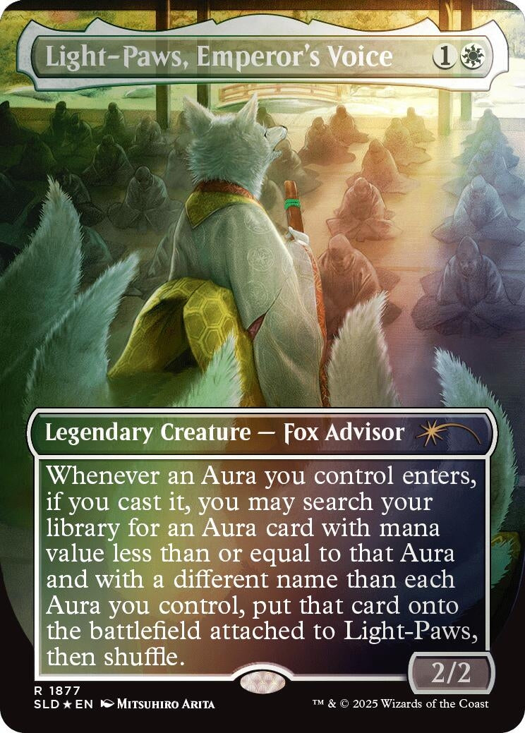 Light-Paws, Emperor's Voice (Rainbow Foil) (1877) (SLD)