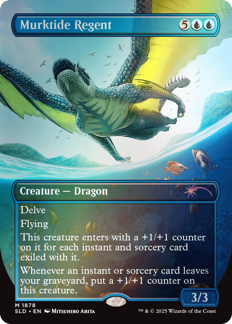 Murktide Regent (Rainbow Foil) (1878) (SLD)